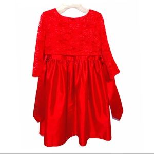SPECIAL OCCASION RED DRESS | Size: 14 - Girl